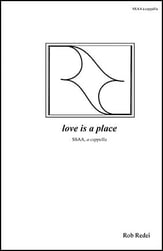 love is a place SSAA choral sheet music cover